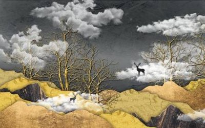 File tranh File tranh gốc tổng hợp tranh dán nền tường đẹp K91870 (ảnh gốc) cho in ấn kỹ thuật số