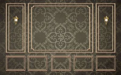 File tranh File tranh gốc tổng hợp tranh dán nền tường đẹp K91936 (gốc) in backlit film