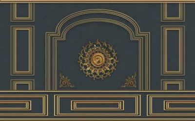 File gốc File tranh gốc tổng hợp tranh dán nền tường đẹp K92407 (vector) cho in ấn