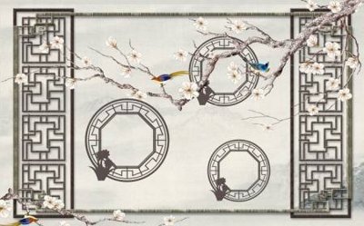 File gốc File tranh gốc tổng hợp tranh dán nền tường đẹp K92651 (cho in ấn) từ kho Filetranh