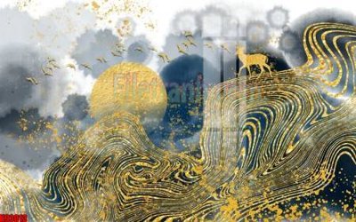 File PSD File tranh gốc tổng hợp tranh nền tường đẹp K93013 (chất lượng in ấn)