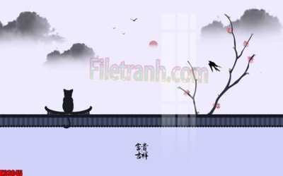 File gốc File tranh gốc tổng hợp tranh nền tường đẹp K93045 (phiên bản chuẩn) để in ấn