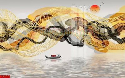 File gốc File tranh gốc tổng hợp tranh nền tường đẹp K93060 (in lụa) cao cấp