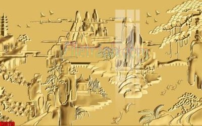 File in trần File tranh gốc tổng hợp tranh nền tường đẹp K93119 (bản gốc) đại dương