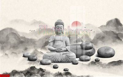 File in mica File tranh gốc tổng hợp tranh nền tường đẹp K93326 (bản gốc) siêu trong