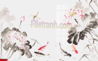 Tải file File tranh gốc tổng hợp tranh nền tường đẹp K93327 (gốc) làm file thiết kế