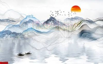 Tải file gốc File tranh gốc tổng hợp tranh nền tường đẹp K93332 (bản PSD) chỉnh sửa được