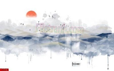 File in trần File tranh gốc tổng hợp tranh nền tường đẹp K93378 (bản gốc) trời sao