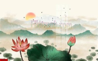 File in trần File tranh gốc tổng hợp tranh nền tường đẹp K93399 (bản gốc) phong cảnh