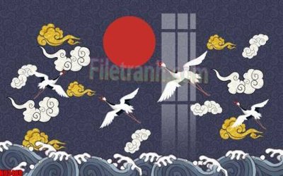 File ảnh File tranh gốc tổng hợp tranh nền tường đẹp K93489 (gốc) in decal dán tường