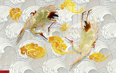 File ảnh File tranh gốc tổng hợp tranh nền tường đẹp K93592 (gốc) in PP, decal