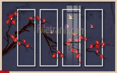 File gốc File tranh gốc tổng hợp tranh nền tường đẹp K93663 (cho in UV) siêu nét