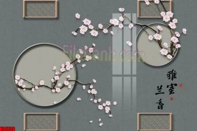 File ảnh gốc File tranh gốc tổng hợp tranh nền tường đẹp K93730 không vỡ nét