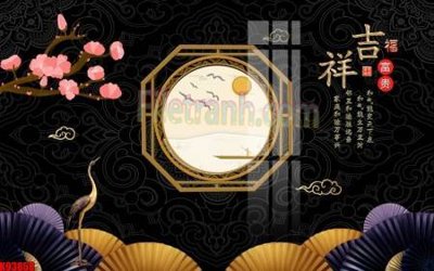 File gốc File tranh gốc tổng hợp tranh nền tường đẹp K93858 (AI/EPS) cho in ấn