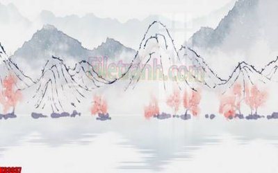 File gốc File tranh gốc tổng hợp tranh nền tường đẹp K93937 (cho in ấn) độc quyền