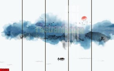 File tranh File tranh gốc tổng hợp tranh nền tường đẹp K93953 (ảnh gốc) in trần 3D