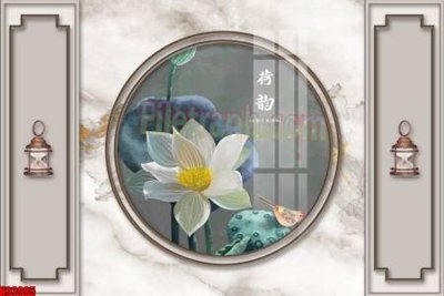 File in trần File tranh gốc tổng hợp tranh nền tường đẹp K93985 (bản gốc) phong cảnh