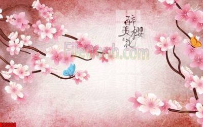 File tranh File tranh gốc tổng hợp tranh nền tường đẹp K93998 (gốc) in backlit film