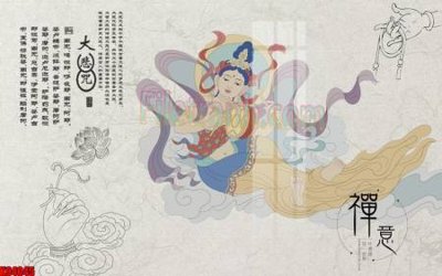 File PSD File tranh gốc tổng hợp tranh nền tường đẹp K94045 (bản gốc) độ phân giải cao