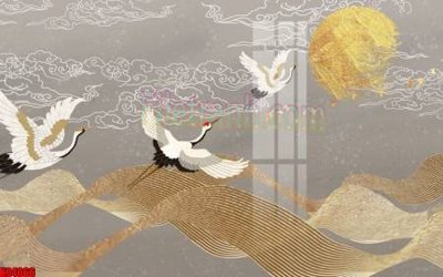 Tệp tin gốc File tranh gốc tổng hợp tranh nền tường đẹp K94066 (dùng cho in ấn) chuyên nghiệp