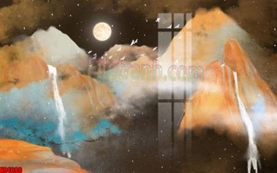 File ảnh File tranh gốc tổng hợp tranh nền tường đẹp K94099 (gốc) dùng in Pano