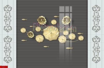 File tranh in trần 3D File tranh gốc tổng hợp tranh nền tường đẹp K94189 (ảnh gốc)