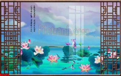 Tải file File tranh gốc tổng hợp tranh nền tường đẹp K94375 (ảnh gốc) in tráng gương