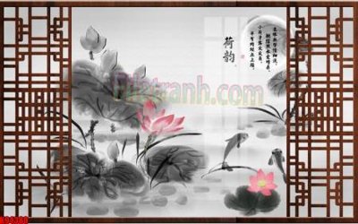 File gốc File tranh gốc tổng hợp tranh nền tường đẹp K94380 (phiên bản chuẩn) để in ấn