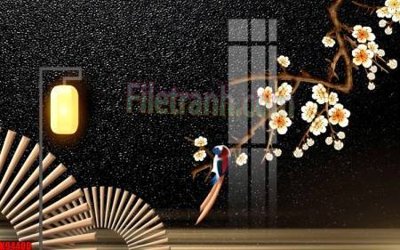 File gốc File tranh gốc tổng hợp tranh nền tường đẹp K94400 (trang trí) phòng trẻ em