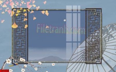 Hình ảnh file gốc in trần nhà File tranh gốc tổng hợp tranh nền tường đẹp K94405