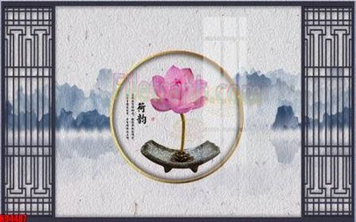 File in trần File tranh gốc tổng hợp tranh nền tường đẹp K94487 (bản gốc) hoa văn