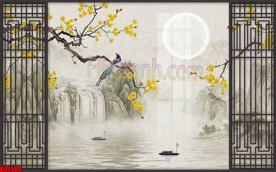 Tải file gốc File tranh gốc tổng hợp tranh nền tường đẹp K94504 (in không vỡ ảnh)