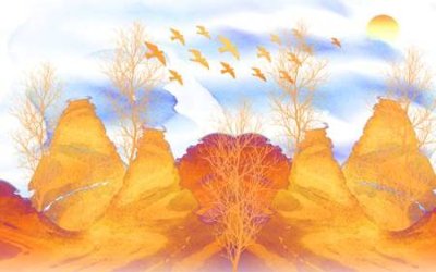 File PSD File tranh gốc tổng hợp tranh nền tường đẹp K95195 (gốc) nhiều lớp (multi-layer)