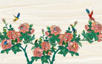 File tranh File tranh gốc tổng hợp tranh nền tường đẹp K95552 (gốc) in film