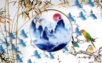 Cung cấp file tranh gốc File tranh gốc tổng hợp tranh nền tường đẹp K95630 độc quyền