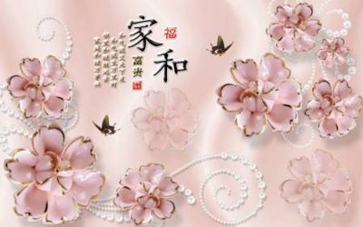 File gốc File tranh gốc tổng hợp tranh nền tường đẹp K95640 (in mica) làm quà tặng