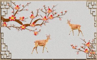 File tranh File tranh gốc tổng hợp tranh nền tường đẹp K95658 (bản gốc) trang trí văn phòng