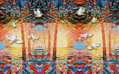 File gốc File tranh gốc tổng hợp tranh nền tường đẹp K95736 (trang trí) phòng làm việc