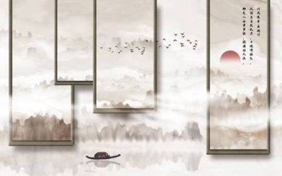 Tải file gốc File tranh gốc tổng hợp tranh nền tường đẹp K95843 dùng cho in ấn