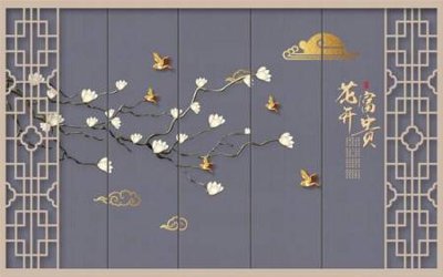 File tranh File tranh gốc tổng hợp tranh nền tường đẹp K96098 (ảnh gốc) in trần 3D