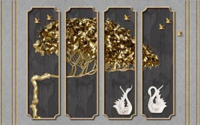 Chi tiết file ảnh File tranh gốc tổng hợp tranh nền tường đẹp K96699 sắc nét