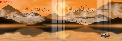 Tải file File gốc in tranh tổng hợp K9791 (PSD) cho in tranh kính