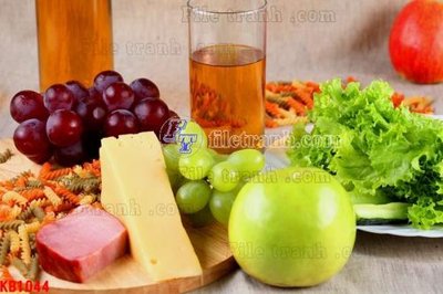 File tranh trang trí File in kính bếp KB1044 (file gốc)