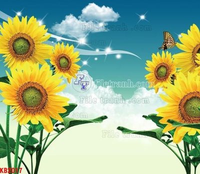 File tranh gốc File in kính bếp KB2017 (bản quyền) Filetranh.com