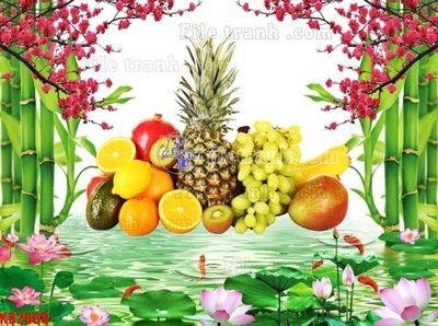 File gốc File in kính bếp KB2669 (Filetranh.com) File in kính bếp KB2669