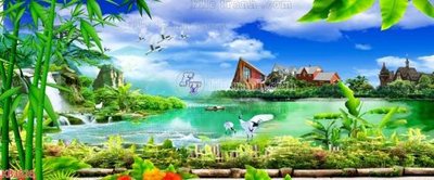 File in trần File in kính bếp KB3026 (file gốc) phong thủy