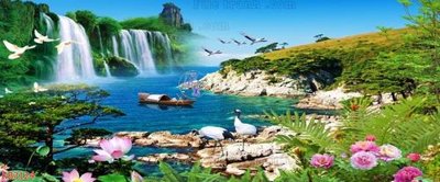 File tranh gốc PSD File in kính bếp KB3124 còn nguyên layer