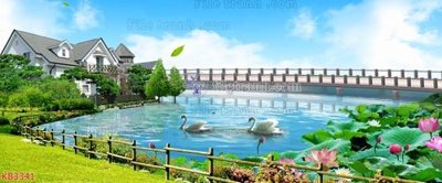 Tải file File in kính bếp KB3341 (ảnh gốc) in gạch 3D