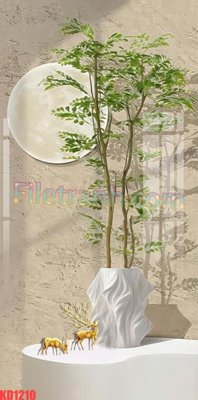 File gốc File gốc in tranh nền tường tổng hợp KD1210 (trang trí) phòng ngủ