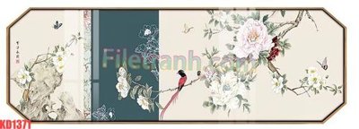 File gốc File gốc in tranh nền tường tổng hợp KD1371 (bản quyền) cho in ấn